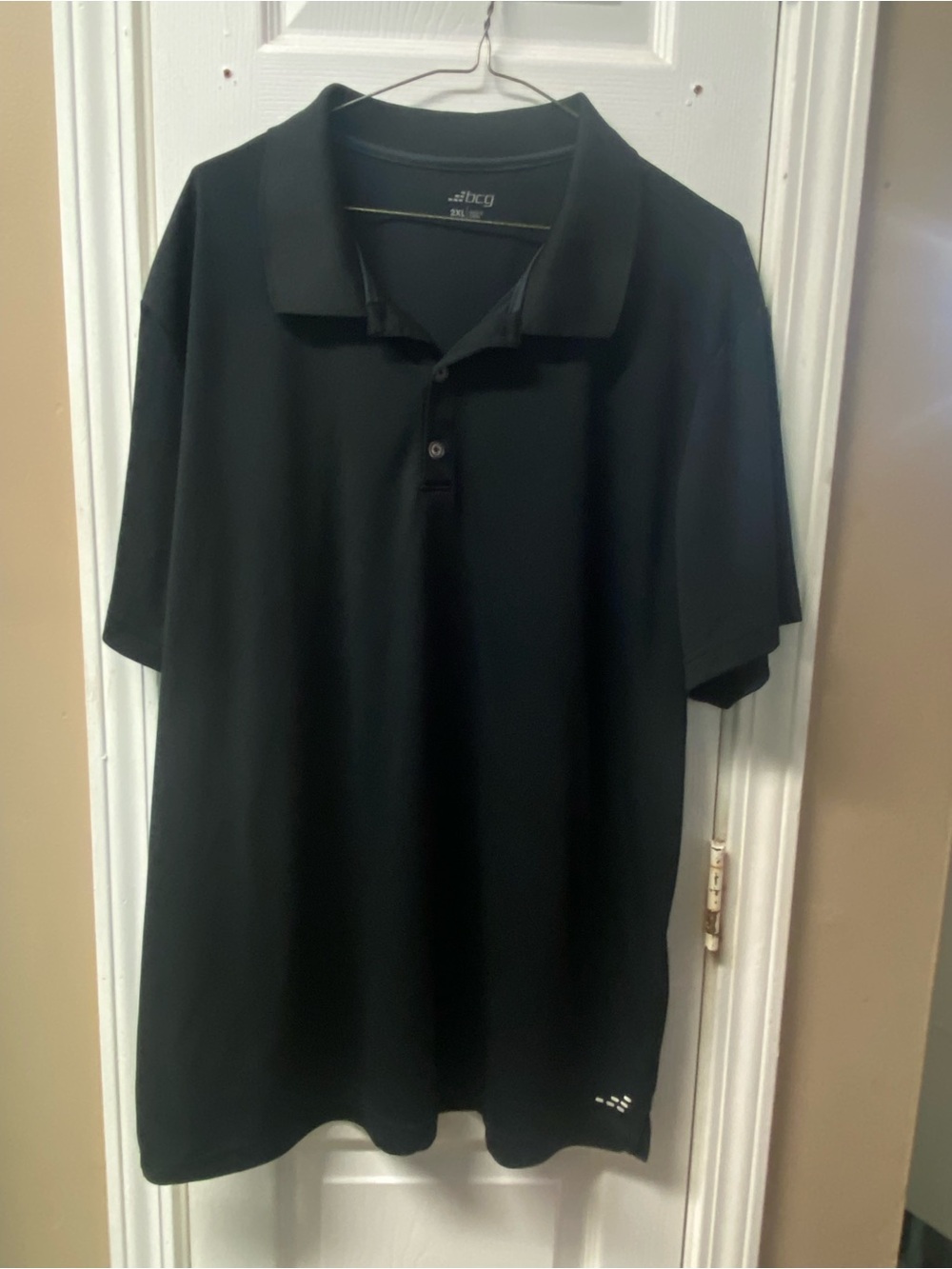 bcg Black Men's Polo Shirt